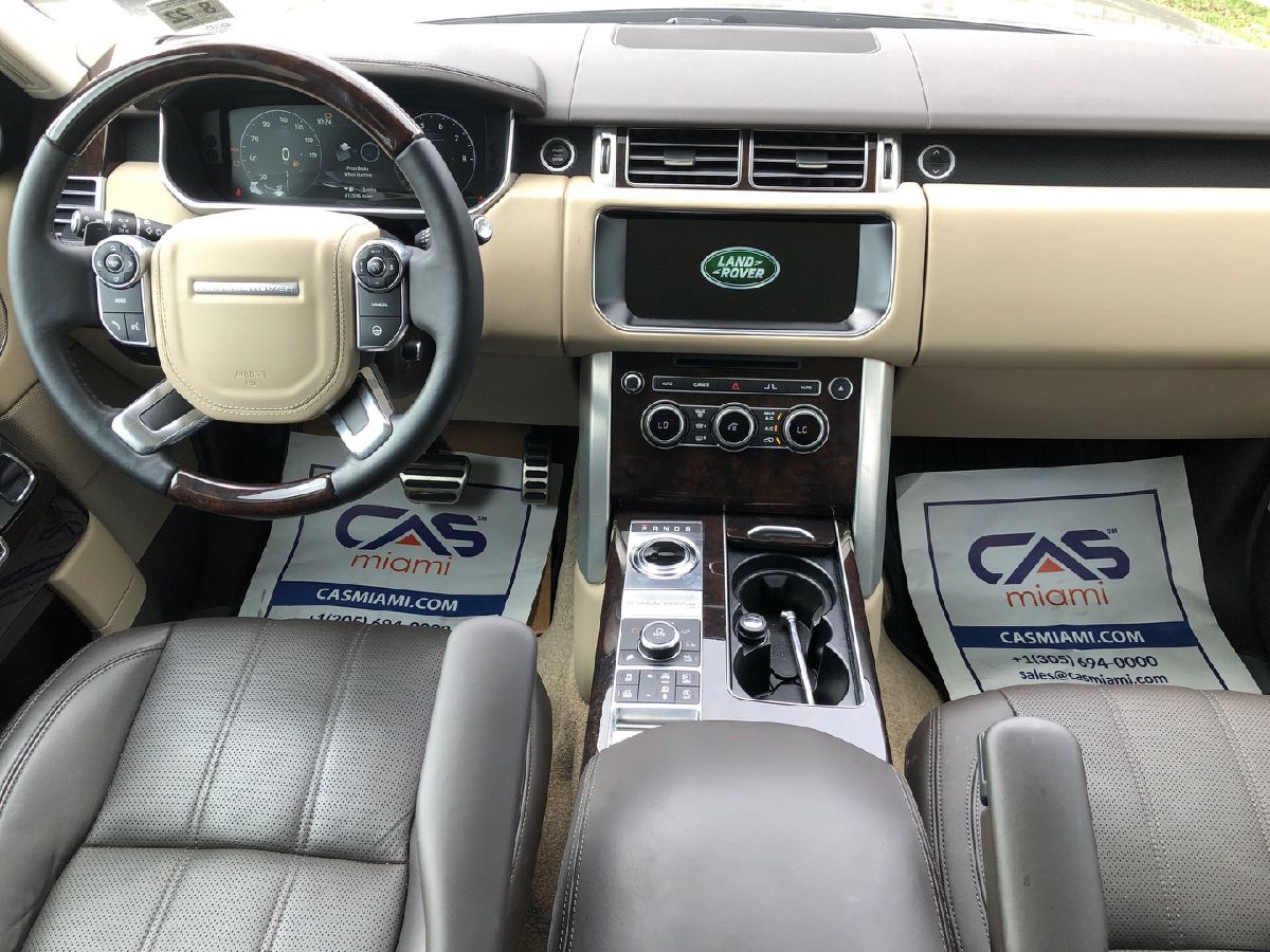 Range Rover Inscription 2017 Interior 2017 Land Rover Range Rover